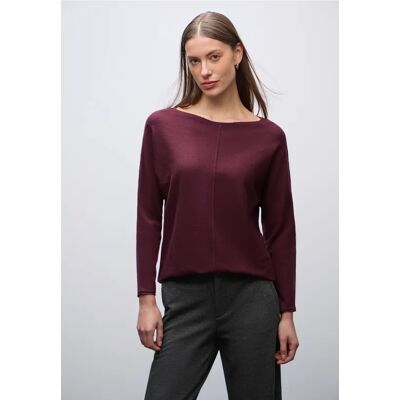 Street One Basic Dolman Pullover - Rot - Damen Street One Basic Dolman Pullover - Rot - Damen