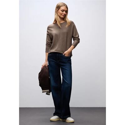 Street One Basic Dolman Pullover - Braun - Damen Street One Basic Dolman Pullover - Braun - Damen