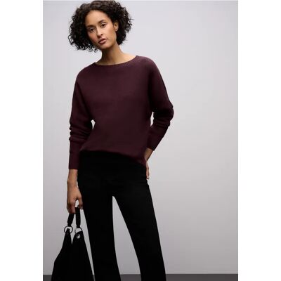 Street One Cosy Dolman Pullover - Rot - Damen Street One Cosy Dolman Pullover - Rot - Damen