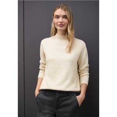 Street One Basic Turtleneck Pullover - Beige - Damen Street One Basic Turtleneck Pullover - Beige - Damen