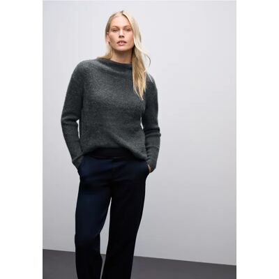 Street One Federgarn Pullover - Grau - Damen Street One Federgarn Pullover - Grau - Damen