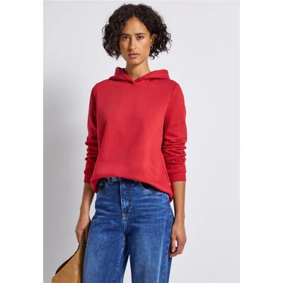 Street One Sweatshirt mit Kapuze - Rot - Damen Street One Sweatshirt mit Kapuze - Rot - Damen