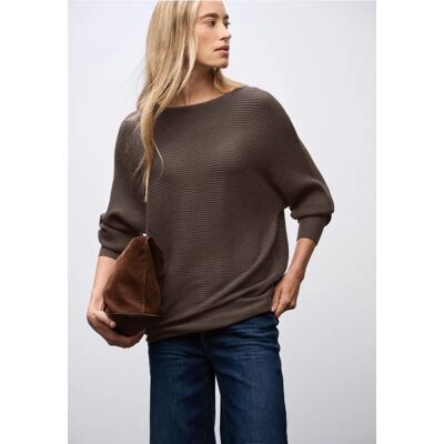 Street One Dolman Pullover - Braun - Damen Street One Dolman Pullover - Braun - Damen