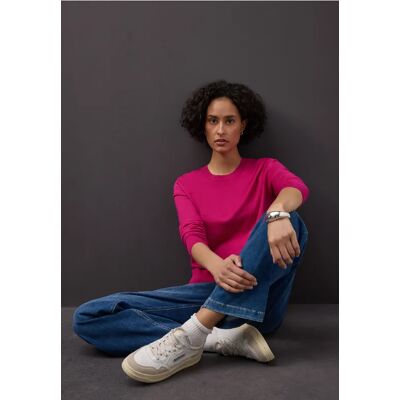 Street One Basic Pullover - Pink - Damen Street One Basic Pullover - Pink - Damen