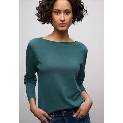 Street One Basic Pullover - Grün - Damen Street One Basic Pullover - Grün - Damen