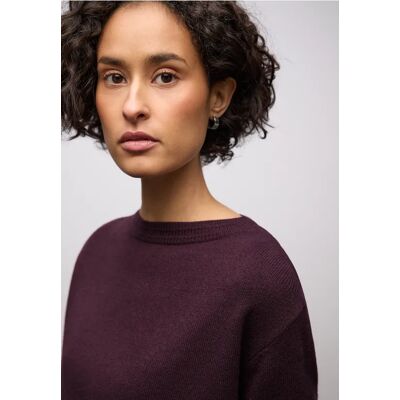 Street One Softer Basic Pullover - Rot - Damen Street One Softer Basic Pullover - Rot - Damen