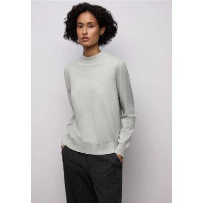 Street One Kuscheliger Basic Pullover - Grau - Damen Street One Kuscheliger Basic Pullover - Grau - Damen