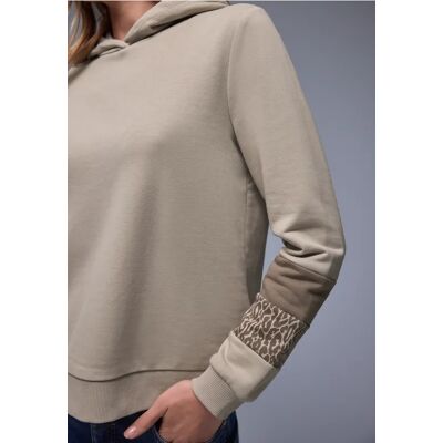 Street One Sweat Hoodie - Beige - Damen Street One Sweat Hoodie - Beige - Damen