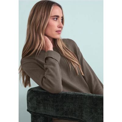Street One Basic Pullover - Braun - Damen Street One Basic Pullover - Braun - Damen