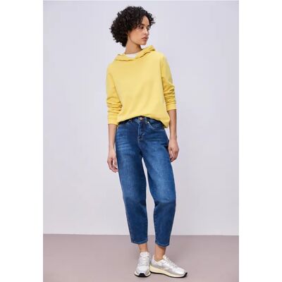Street One Hoodie in Unifarbe - Gelb - Damen Street One Hoodie in Unifarbe - Gelb - Damen