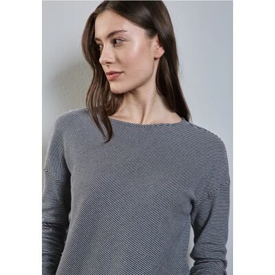 Street One Gestreiftes Shirt - Blau - Damen Street One Gestreiftes Shirt - Blau - Damen