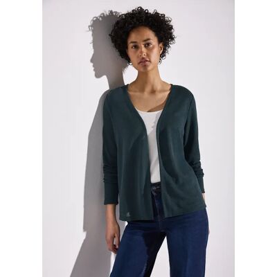 Street One Strick-Look Jacke - Grün - Damen Street One Strick-Look Jacke - Grün - Damen