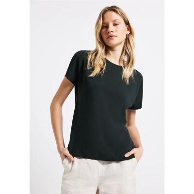 Street One Shirt in Unifarbe - Grün - Damen Street One Shirt in Unifarbe - Grün - Damen