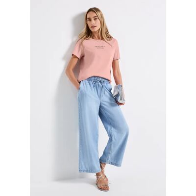 Street One T-Shirt mit Print - Rosa - Damen Street One T-Shirt mit Print - Rosa - Damen