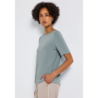 Street One Shirt mit Glitzerstreifen - Blau - Damen Street One Shirt mit Glitzerstreifen - Blau - Damen