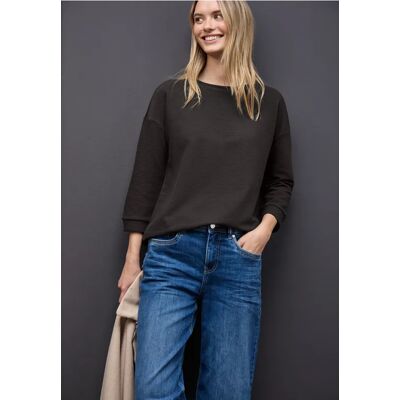 Street One Strukturmix Shirt - Braun - Damen Street One Strukturmix Shirt - Braun - Damen
