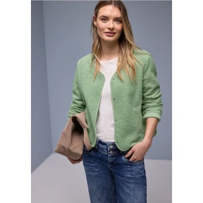 Street One Teddyjacke - Grün - Damen Street One Teddyjacke - Grün - Damen