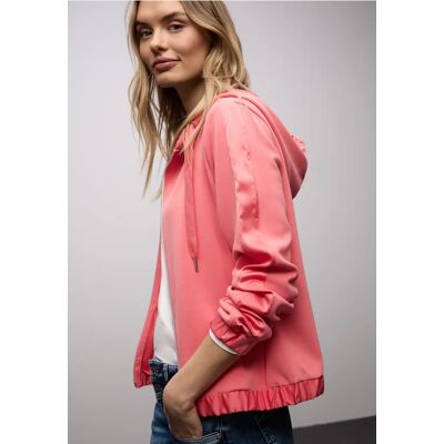 Street One Hoodie Jacke - Pink - Damen Street One Hoodie Jacke - Pink - Damen
