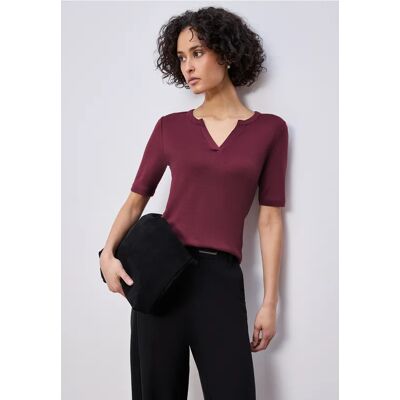 Street One Basic Shirt - Rot - Damen Street One Basic Shirt - Rot - Damen