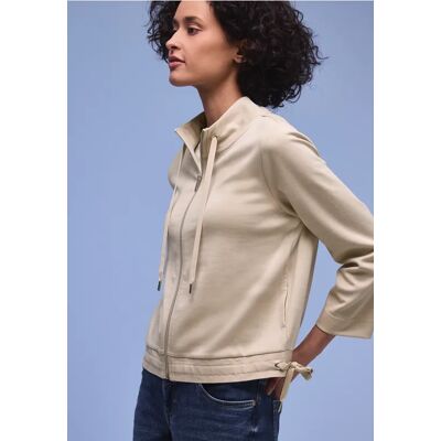 Street One Zipper Jacke - Beige - Damen Street One Zipper Jacke - Beige - Damen