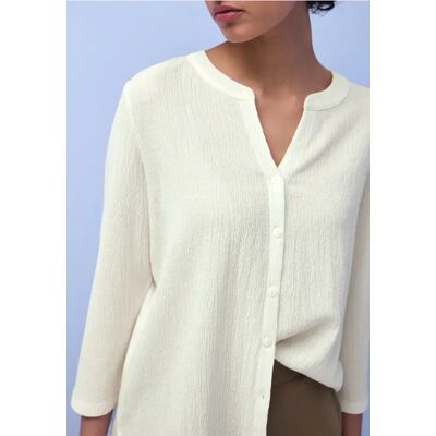 Street One Shirt im Tunika-Look - Weiß - Damen Street One Shirt im Tunika-Look - Weiß - Damen