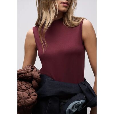 Street One Basic Top - Rot - Damen Street One Basic Top - Rot - Damen