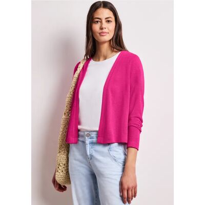 Street One Langarm Jacke in offener Passform - Pink - Damen Street One Langarm Jacke in offener Passform - Pink - Damen