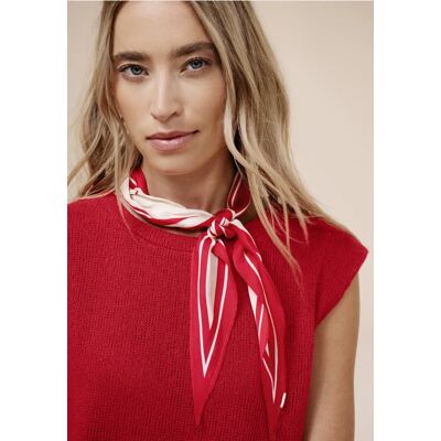 Street One Dropped Shoulder Top im Strick-Look - Rot - Damen Street One Dropped Shoulder Top im Strick-Look - Rot - Damen