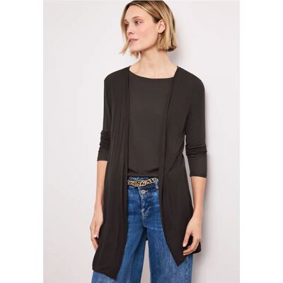 Street One Langarm Jacke in offener Passform - Braun - Damen Street One Langarm Jacke in offener Passform - Braun - Damen