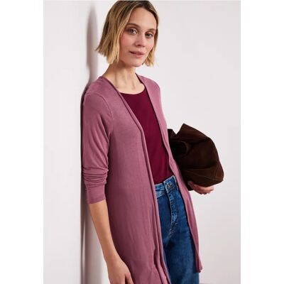 Street One Langarm Jacke in offener Passform - Rosa - Damen Street One Langarm Jacke in offener Passform - Rosa - Damen