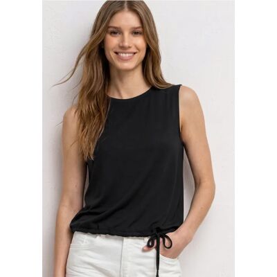 Street One Top im U-Boot-Ausschnitt - Schwarz - Damen Street One Top im U-Boot-Ausschnitt - Schwarz - Damen
