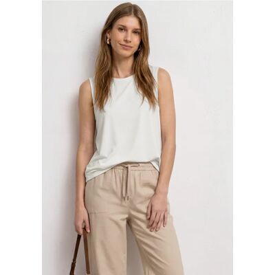 Street One Top im U-Boot-Ausschnitt - Weiß - Damen Street One Top im U-Boot-Ausschnitt - Weiß - Damen