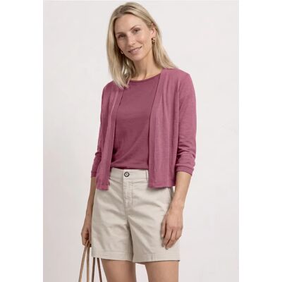 Street One 3/4-Arm Jacke in offener Passform - Rosa - Damen Street One 3/4-Arm Jacke in offener Passform - Rosa - Damen