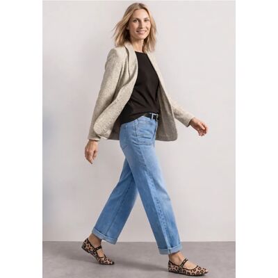 Street One 3/4-Arm Shirt mit U-Boot-Ausschnitt - Braun - Damen Street One 3/4-Arm Shirt mit U-Boot-Ausschnitt - Braun - Damen