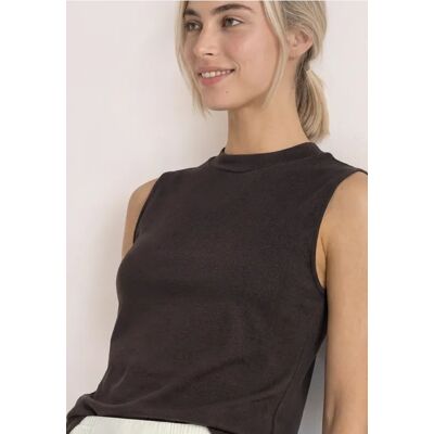 Street One Basic Top - Braun - Damen Street One Basic Top - Braun - Damen