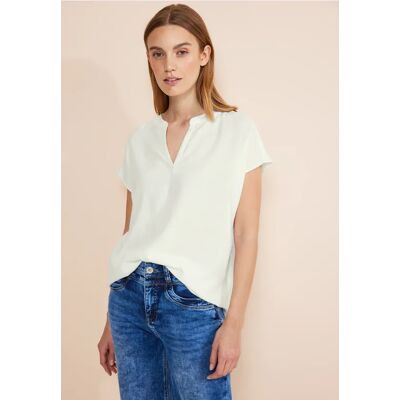 Street One Viskose Blusenshirt - Weiß - Damen Street One Viskose Blusenshirt - Weiß - Damen