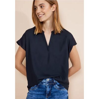 Street One Viskose Blusenshirt - Blau - Damen Street One Viskose Blusenshirt - Blau - Damen