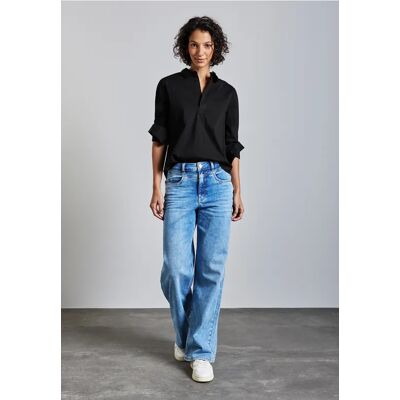 Street One Lange Bluse - Schwarz - Damen Street One Lange Bluse - Schwarz - Damen