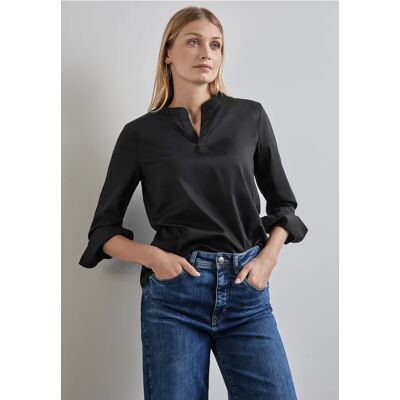 Street One Business Bluse - Schwarz - Damen Street One Business Bluse - Schwarz - Damen