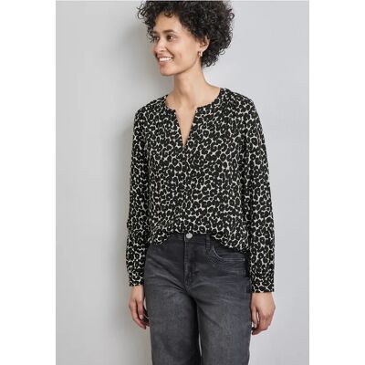 Street One Bedruckte Tunika - Schwarz - Damen Street One Bedruckte Tunika - Schwarz - Damen