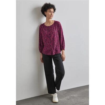 Street One Bedruckte Bluse - Pink - Damen Street One Bedruckte Bluse - Pink - Damen