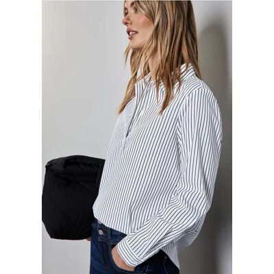 Street One Lange Business-Bluse - Weiß - Damen Street One Lange Business-Bluse - Weiß - Damen