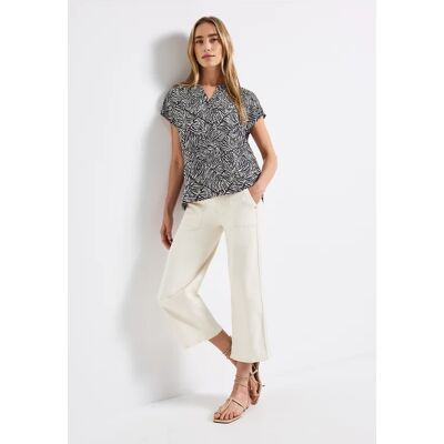 Street One Gemusterte Bluse - Blau - Damen Street One Gemusterte Bluse - Blau - Damen