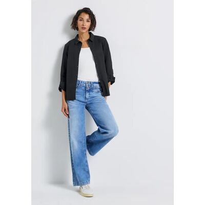 Street One Business Bluse - Schwarz - Damen Street One Business Bluse - Schwarz - Damen