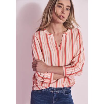 Street One Gestreifte Tunika - Pink - Damen Street One Gestreifte Tunika - Pink - Damen