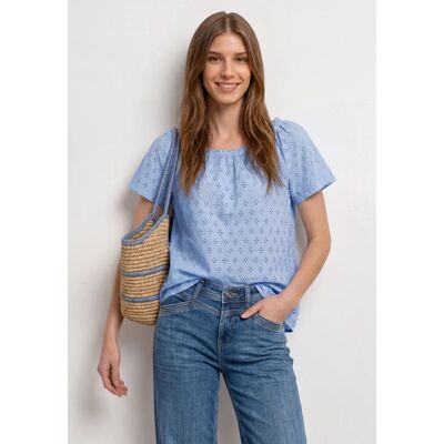 Street One Carmen blouse - Blau - Damen Street One Carmen blouse - Blau - Damen