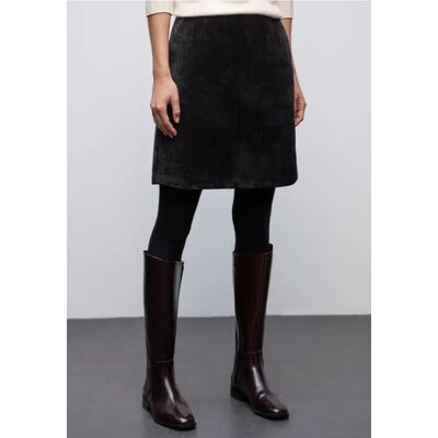 Street One Chenille Rock mit Struktur - Schwarz - Damen Street One Chenille Rock mit Struktur - Schwarz - Damen