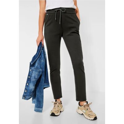 Street One Loose Fit Hose in Unifarbe - Grün - Damen Street One Loose Fit Hose in Unifarbe - Grün - Damen