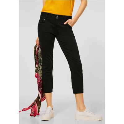 Street One 7/8 Casual Fit Hose in Unifarbe - Grün - Damen Street One 7/8 Casual Fit Hose in Unifarbe - Grün - Damen