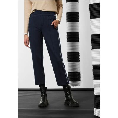 Street One Loose Fit Colourblock Hose - Blau - Damen Street One Loose Fit Colourblock Hose - Blau - Damen
